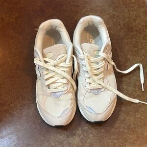 New Balance 2002 R Cream and White Colorway